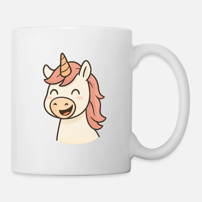 Lachendes_Einhorn - Mug - white