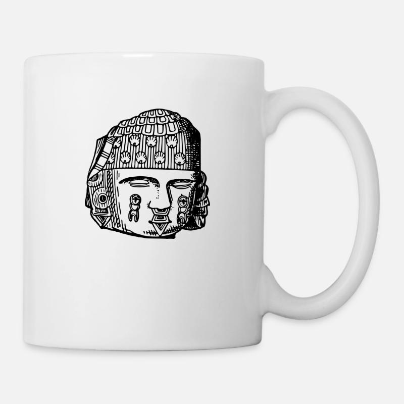 Aztec - Mug blanc - blanc
