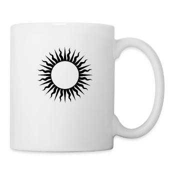 Black Sun - Tasse - Weiß - Rechts