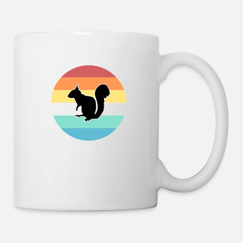 écureuil - Mug blanc - blanc
