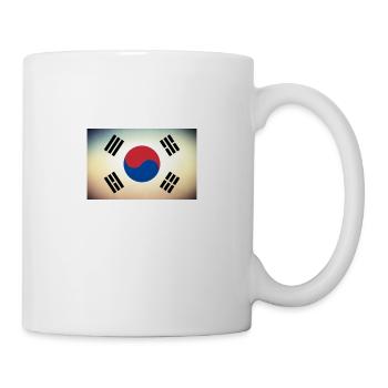 Corée du Sud Pavillon Corée - Mug blanc - blanc - Droite