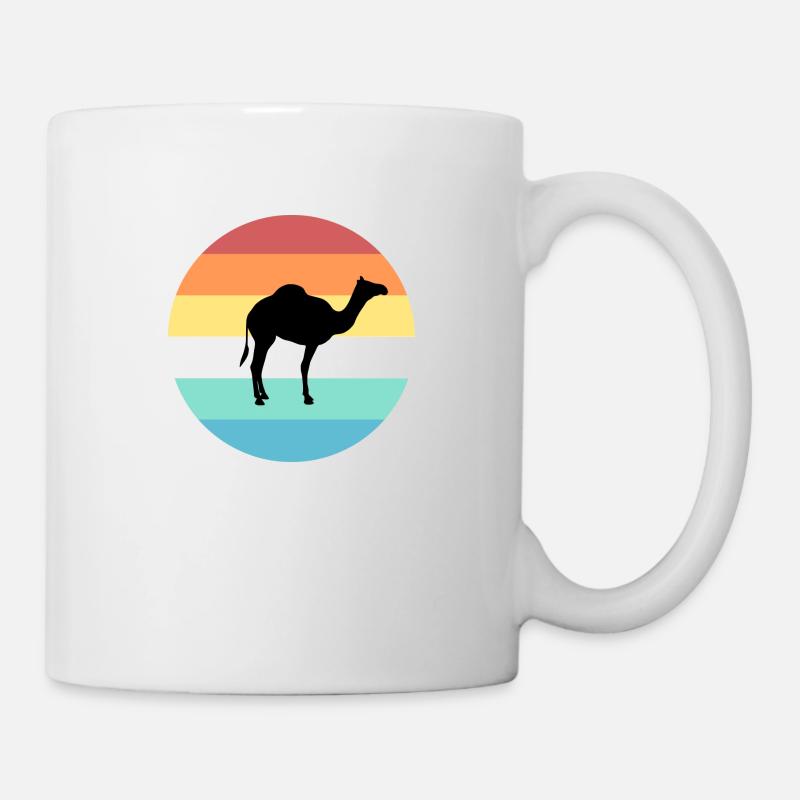 Kamel - Tasse - Weiß