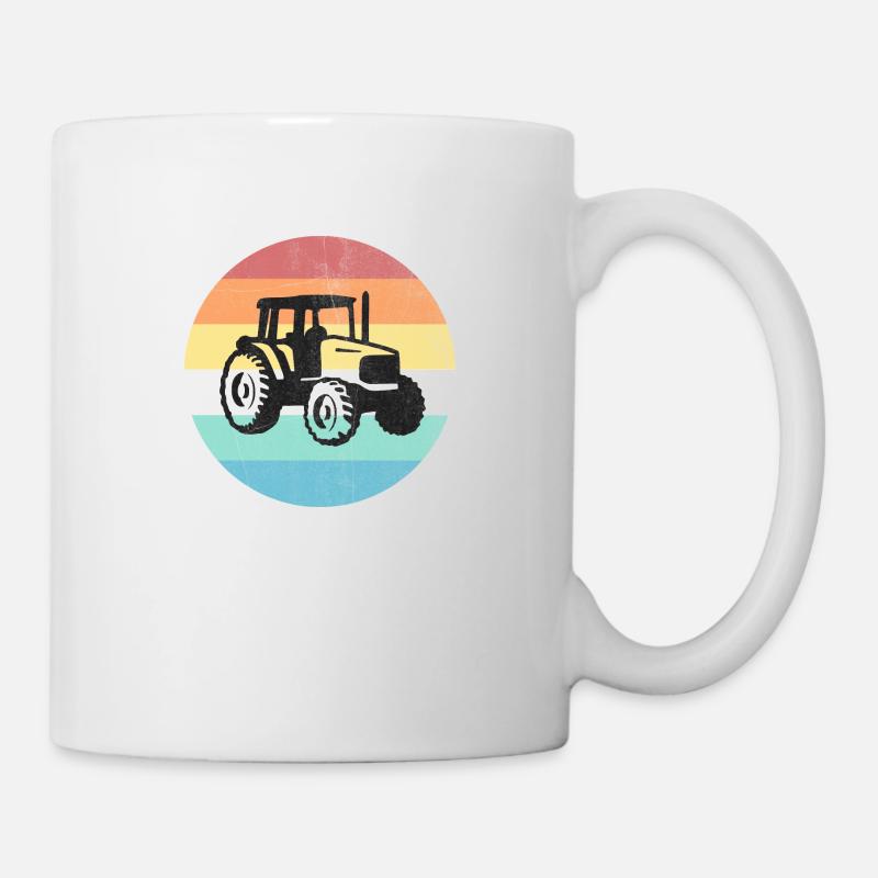 Traktor - Tasse - Weiß
