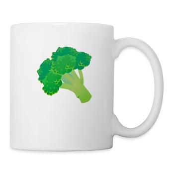 Brocoli Brocoli Légumes Cadeau Vert - Mug blanc - blanc - Droite