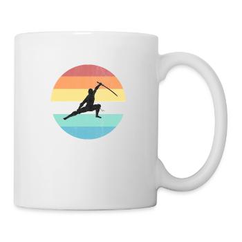 Ninja - Tasse - Weiß - Rechts