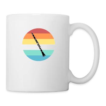 Klarinette - Tasse - Weiß - Rechts