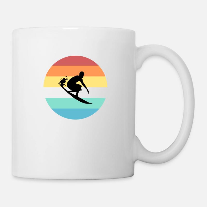 Surfer - Tasse - Weiß