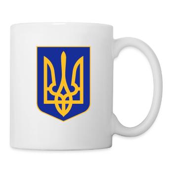 Ukraine - Tasse - Weiß - Rechts