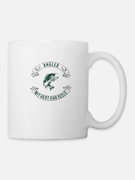 Angler - Tasse - Weiß