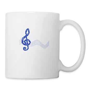 Music Key Music - Mug - white - Right