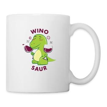Winosaur Rex - Tasse - Weiß - Rechts