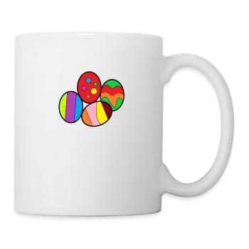 Easter eggs - Mug - white - Right