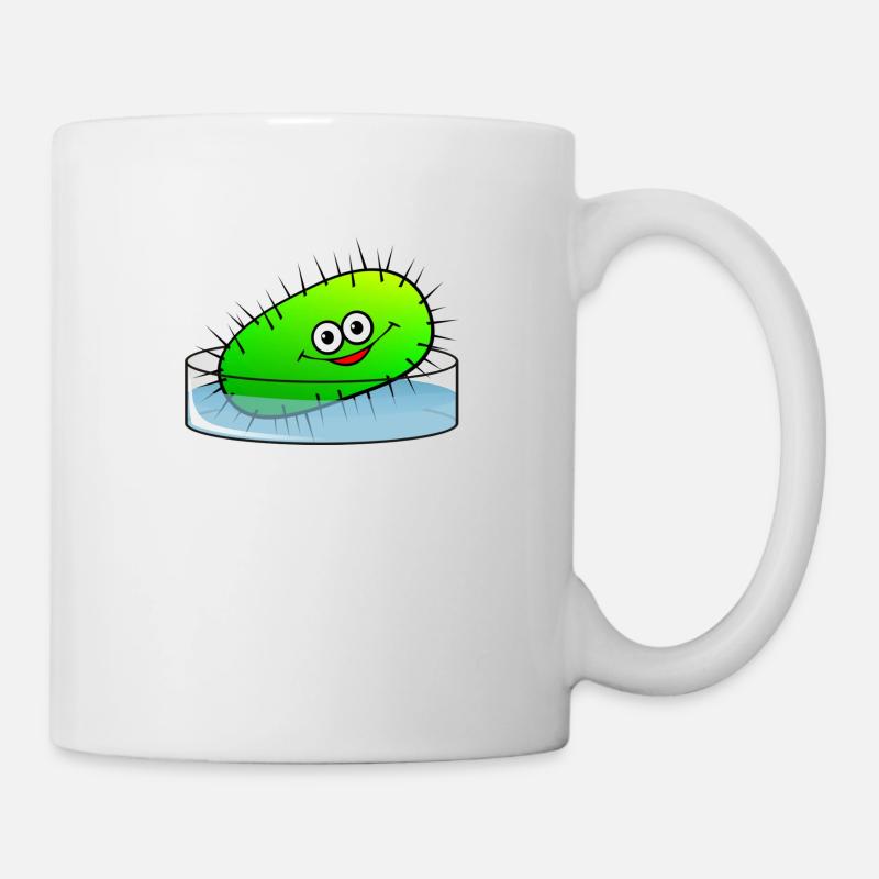 Happy Bacterium - Tasse - Weiß