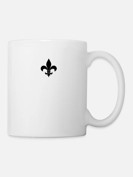 Lys Noir - Mug blanc - blanc