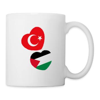 Türkei & Palästina - Tasse - Weiß - Rechts