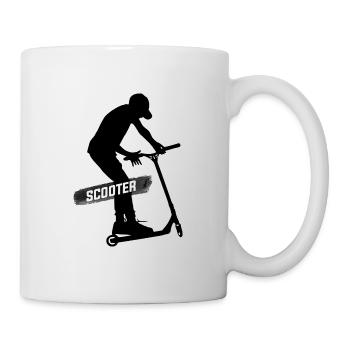 Freestyle-Roller - Tasse - Weiß - Rechts
