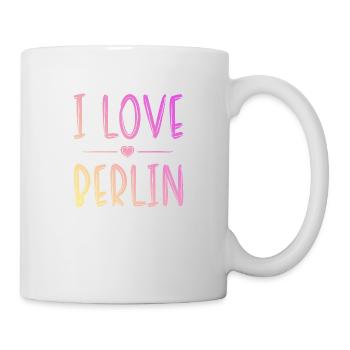 I Love Berlin - Tasse - Weiß - Rechts
