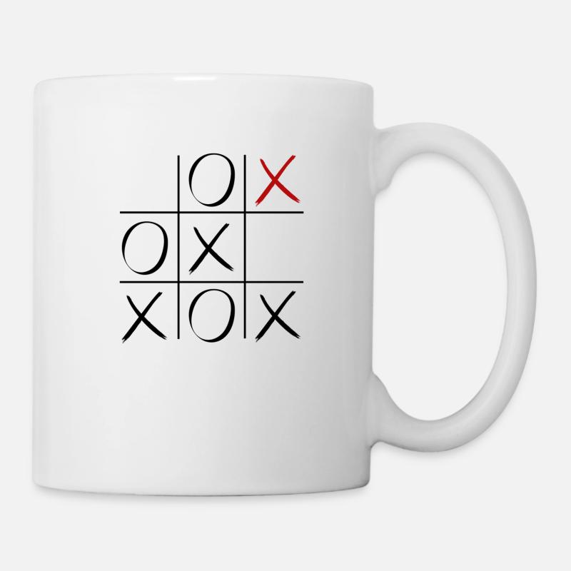 Tic Tac Toe - Mug - white