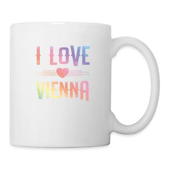 I Love Vienna - Mug - white - Right