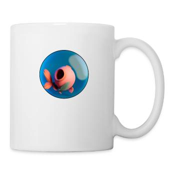 Etrange forme dans un aquarium - Mug blanc - blanc - Droite
