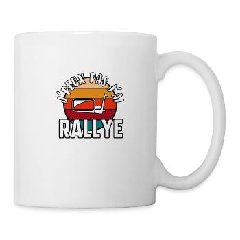 J’peux pas j’ai rallye - Mug blanc - blanc - Droite