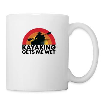 Kayak Wassersport - Tasse - Weiß - Rechts