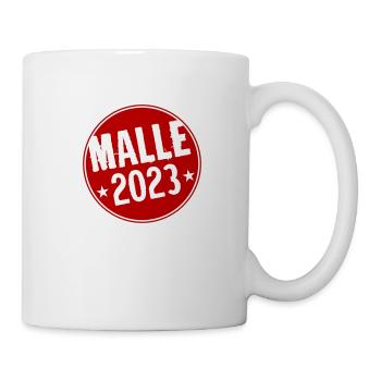 Malle 2023 - Mug blanc - blanc - Droite
