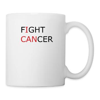 Fight Cancer I CAN - Mug - white - Right