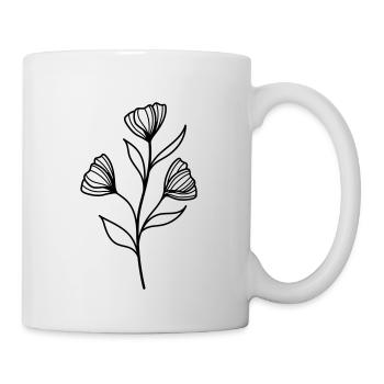 flower - Mug - white - Right