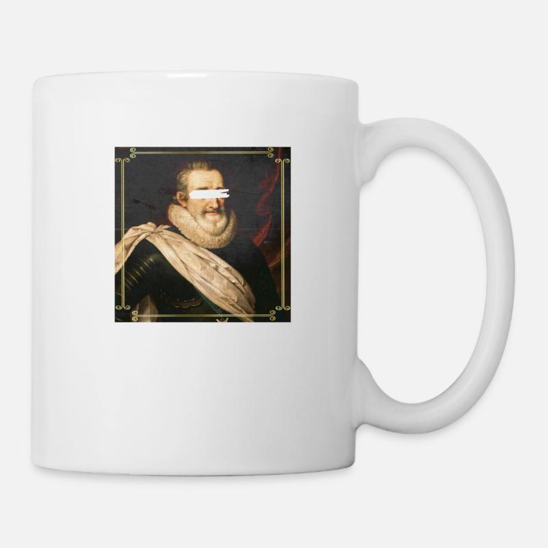 englisch Henry 4 - Tasse - Weiß