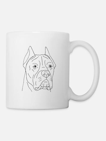 Cane Corso - Tasse - Weiß