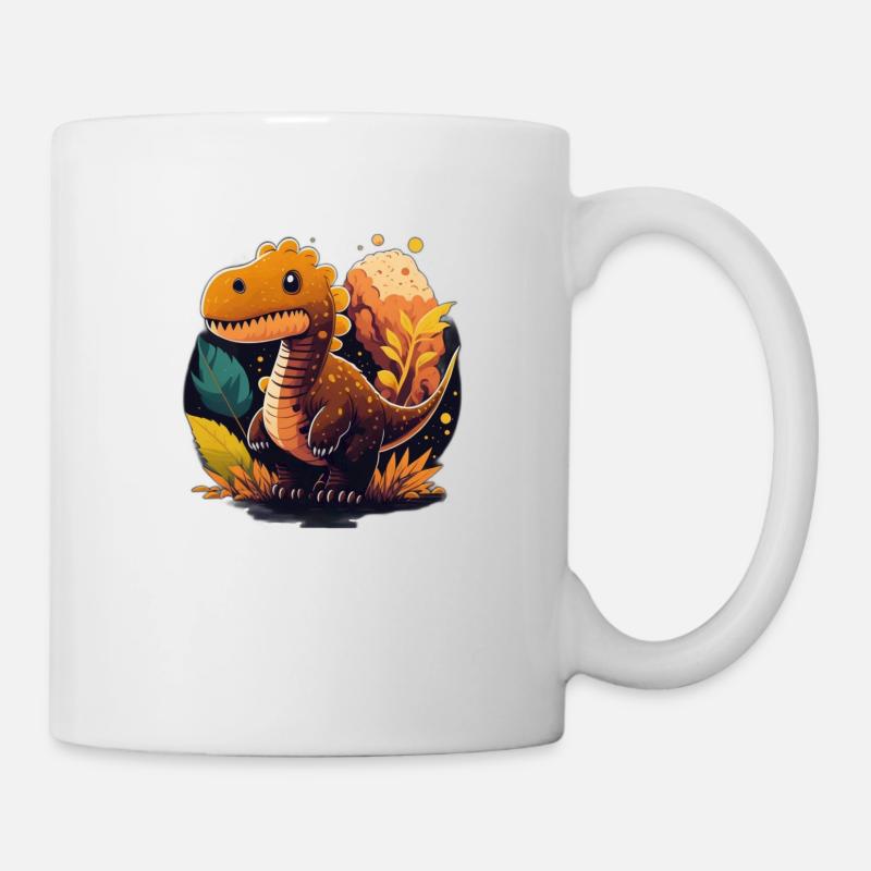 Petit dinosaure - Mug blanc - blanc