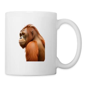 Orang-Utan - Tasse - Weiß - Rechts