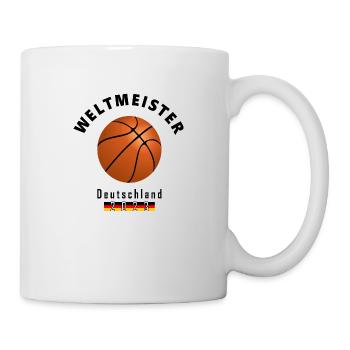Basketball - Tasse - Weiß - Rechts