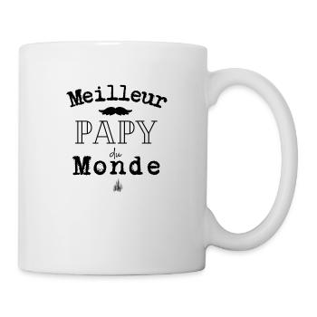 Meilleur papy du monde - Mug blanc - blanc - Droite