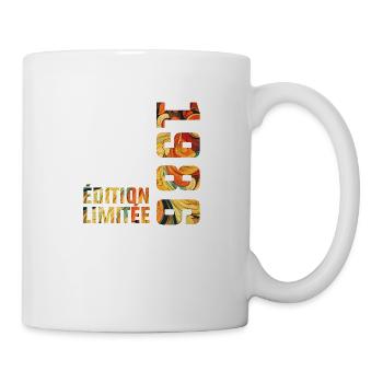 1986 Édition limitée Né 1986 Cadeau Anniversaire - Mug blanc - blanc - Droite
