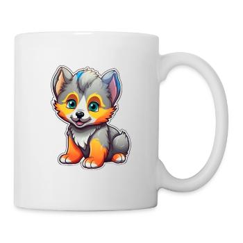 Cute dog - Mug - white - Right