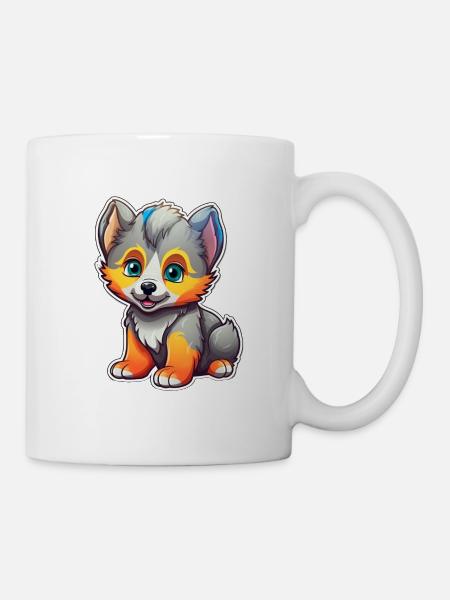 Süßer Hund - Tasse - Weiß
