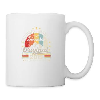 Cadeau D'anniversaire Nées En Décembre 2019 - Mug blanc - blanc - Droite