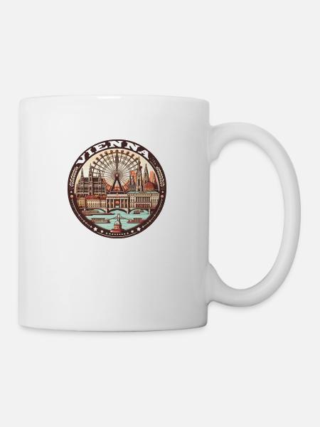 Wien - Tasse - Weiß