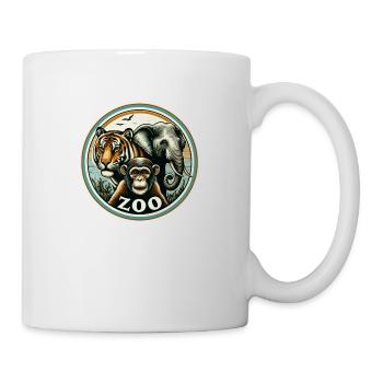 Zoo - Tasse - Weiß - Rechts