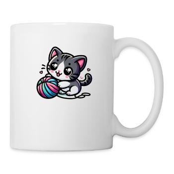 Cute Cat - Mug - white - Right