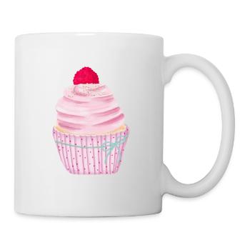 Cupcake with love - Mug - white - Right
