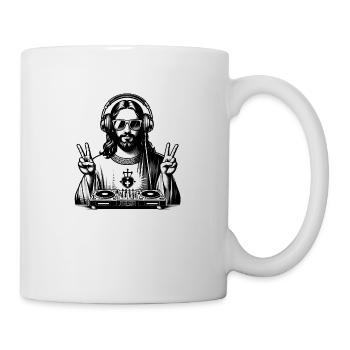 DJ Jésus - Mug blanc - blanc - Droite