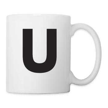 U - Mug - white - Right