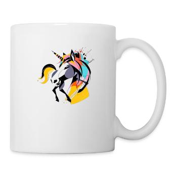 Einhorn - Tasse - Weiß - Rechts