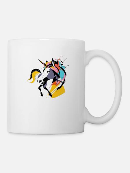 Einhorn - Tasse - Weiß