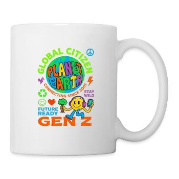Global Citizen Planet Earth Gen Z - Mug - white - Right