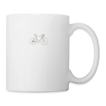 Rennrad Triathlon Radsport Fahrrad Bike Geschenk - Tasse - Weiß - Rechts