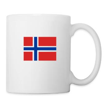 Norvège mon amour - Mug blanc - blanc - Droite